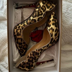 christian louboutin hot chick 100 leopard